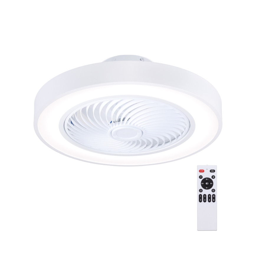 Brilagi - LED Φωτιστικό οροφής dimmable με ανεμιστήρα LED/30W/230V 3000-6500K λευκό + τηλεχειριστήριο