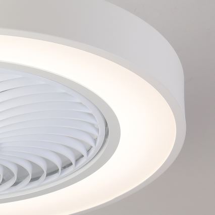 Brilagi - LED Φωτιστικό οροφής dimmable με ανεμιστήρα LED/30W/230V 3000-6500K λευκό + τηλεχειριστήριο