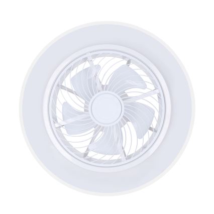 Brilagi - LED Φωτιστικό οροφής dimmable με ανεμιστήρα LED/30W/230V 3000-6500K λευκό + τηλεχειριστήριο