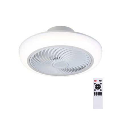 Brilagi - LED Φωτιστικό οροφής dimmable με ανεμιστήρα LED/30W/230V 3000-6500K λευκό + τηλεχειριστήριο
