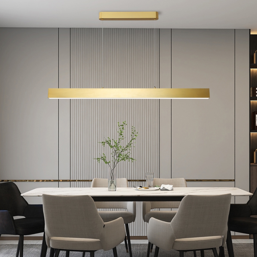 Brilagi - LED Πολυέλαιος με καλώδιο SLEEKLINE LED/40W/230V 3000/4500/6000K χρυσό