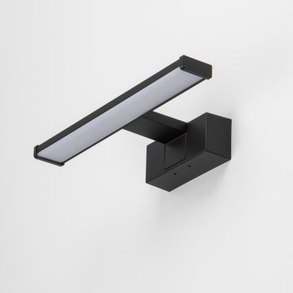Brilagi - LED φωτισμός καθρέφτη μπάνιου 3-σε-1 VESTRA LED/6W/230V 30 cm IP44 μαύρο