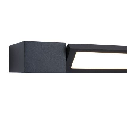 Brilagi - Φωτιστικό καθρέφτη μπάνιου AQUA LINE LED/12W/230V 45 cm IP44 μαύρο CRI 90