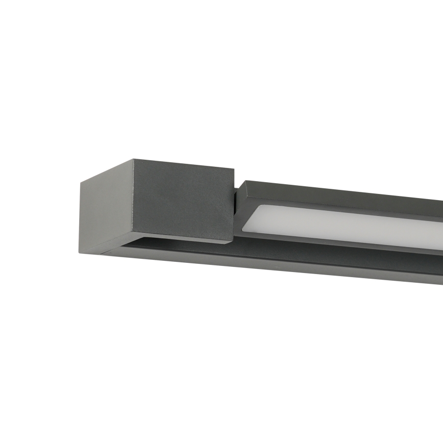 Brilagi - LED φωτισμός καθρέφτη μπάνιου AQUA LINE LED/18W/230V 60 cm IP44 ανθρακί
