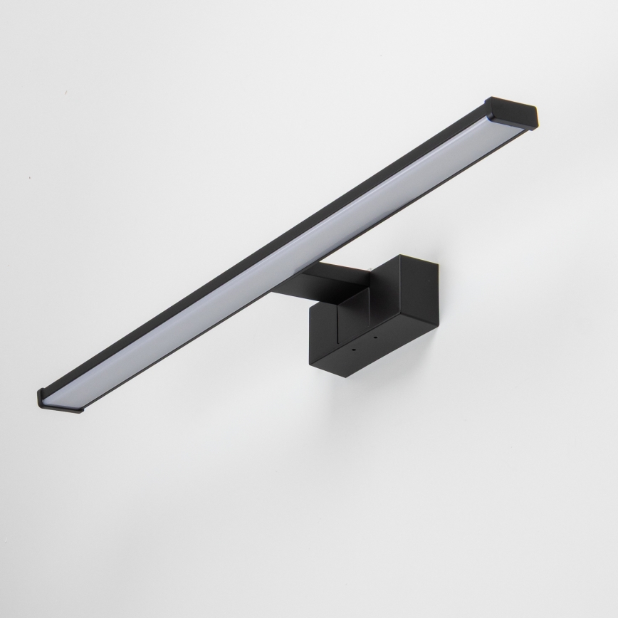 Brilagi - Φωτισμός καθρέφτη μπάνιου LED 3-σε-1 VESTRA LED/12W/230V 60 cm IP44 μαύρος