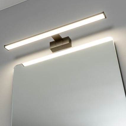 Brilagi - Φωτισμός καθρέφτη μπάνιου LED 3-σε-1 VESTRA LED/12W/230V 60 cm IP44 μαύρος