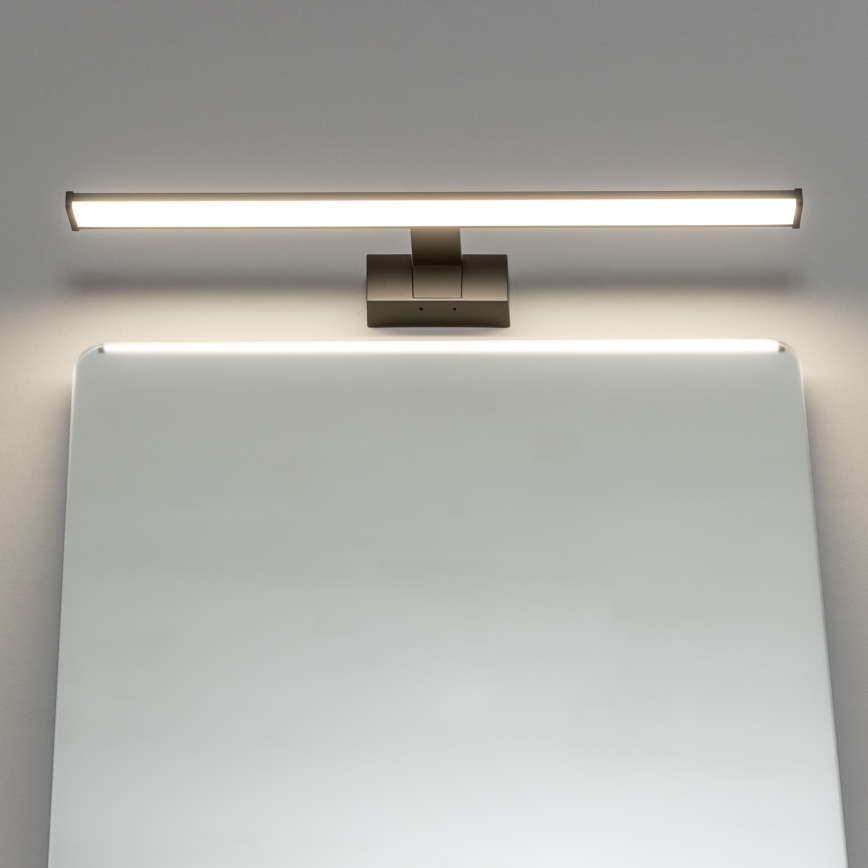 Brilagi - Φωτισμός καθρέφτη μπάνιου LED 3-σε-1 VESTRA LED/12W/230V 60 cm IP44 μαύρος