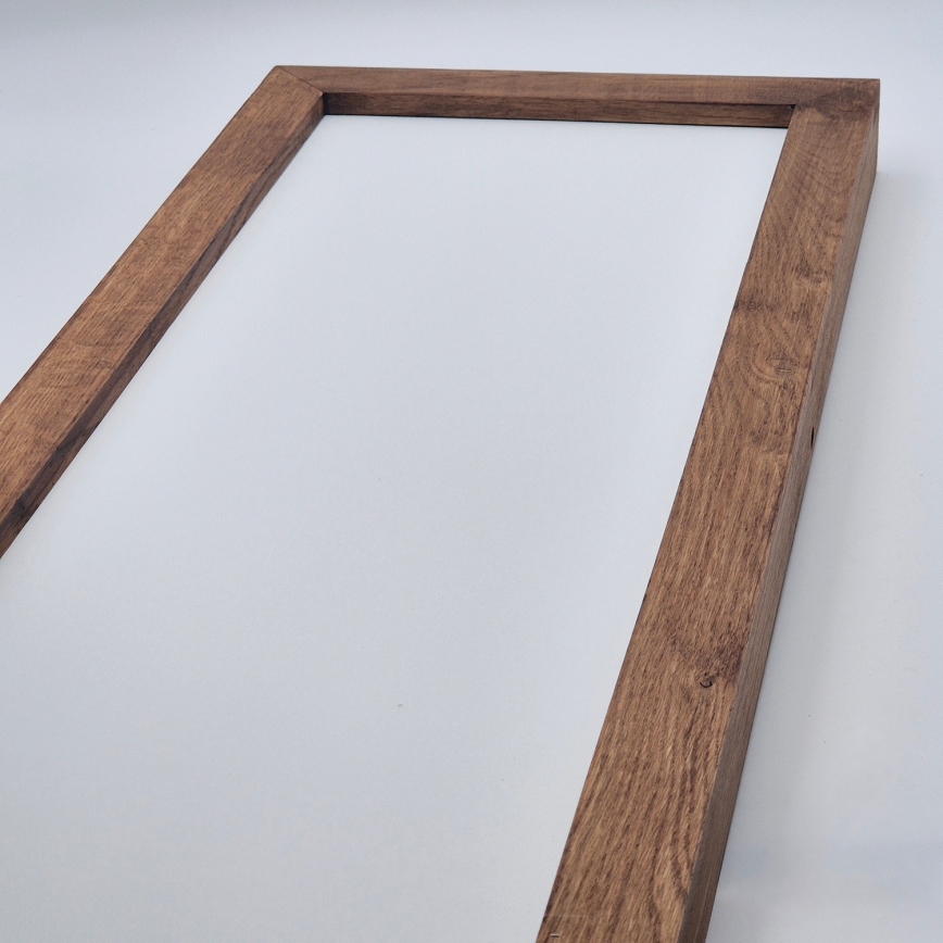 Brilagi - LED Φωτιστικό οροφής μπάνιου WOODY FRAME LED/40W/230V 120x30 cm IP44 καστανιά