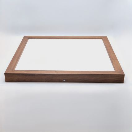 Brilagi - LED Φωτιστικό οροφής μπάνιου WOODY FRAME LED/40W/230V 60x60 cm IP44 κερασιά
