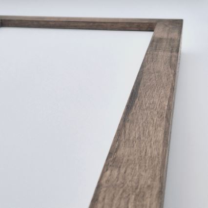 Brilagi - LED οροφή φωτιστικό WOODY FRAME LED/50W/230V 120x30 cm IP44 καρυδιά