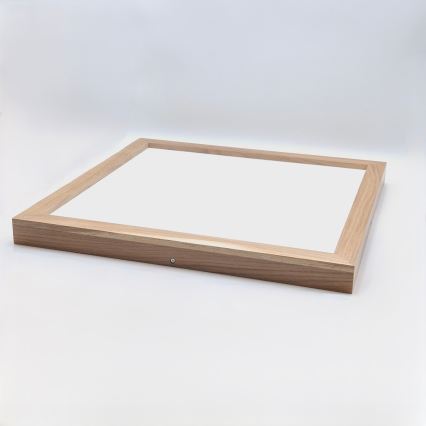 Brilagi - LED Οροφής Φωτιστικό WOODY FRAME LED/50W/230V 60x60 cm IP44 δρυς