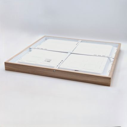 Brilagi - LED Οροφής Φωτιστικό WOODY FRAME LED/50W/230V 60x60 cm IP44 δρυς