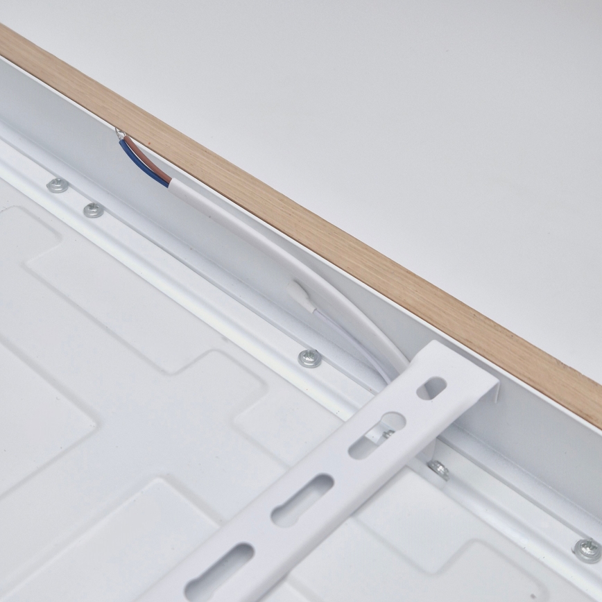 Brilagi - LED Οροφής Φωτιστικό WOODY FRAME LED/50W/230V 60x60 cm IP44 δρυς