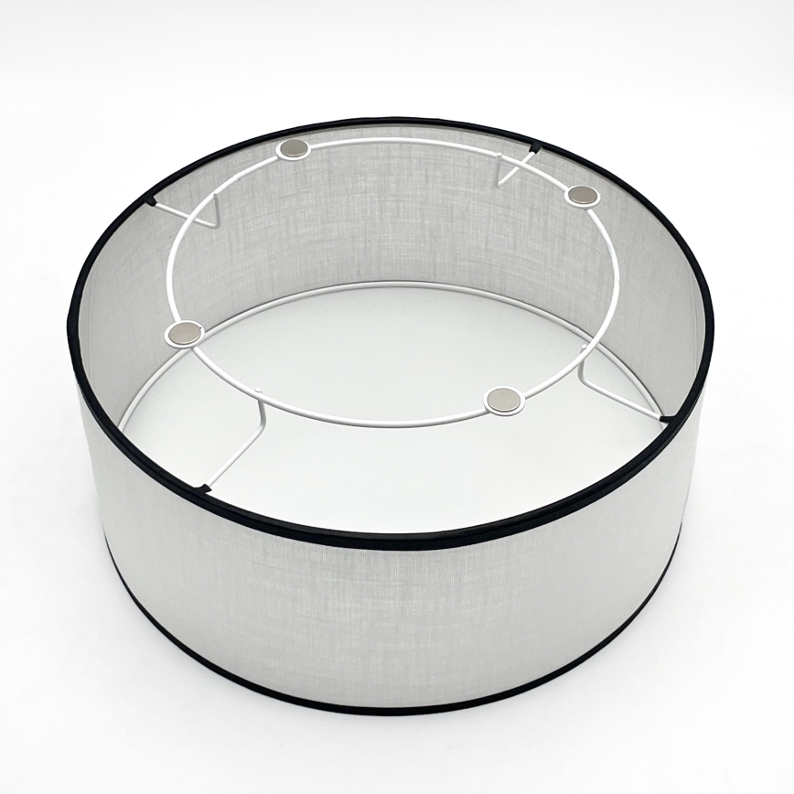 Brilagi - LED Φωτιστικό οροφής BELLADONNA 1xE27/15W/230V διάμετρος 30 cm λευκό/δρυς
