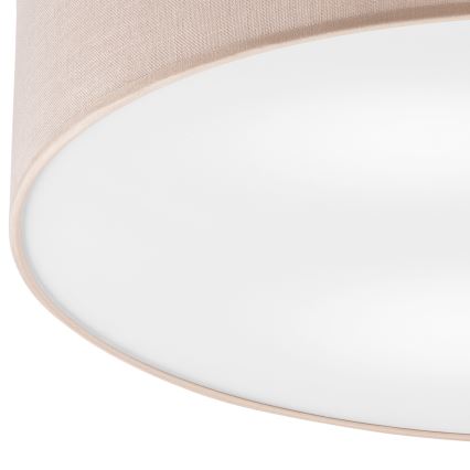 Brilagi - LED Φωτιστικό οροφής BELLADONNA 3xE27/15W/230V μπεζ/δρυς