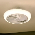 Brilagi - LED Φωτιστικό οροφής dimmable με ανεμιστήρα LED/30W/230V 3000-6500K λευκό + τηλεχειριστήριο