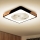 Brilagi - LED Φωτιστικό οροφής dimmable με ανεμιστήρα LED/30W/230V 3000-6500K μαύρο/δρυς + τηλεχειριστήριο