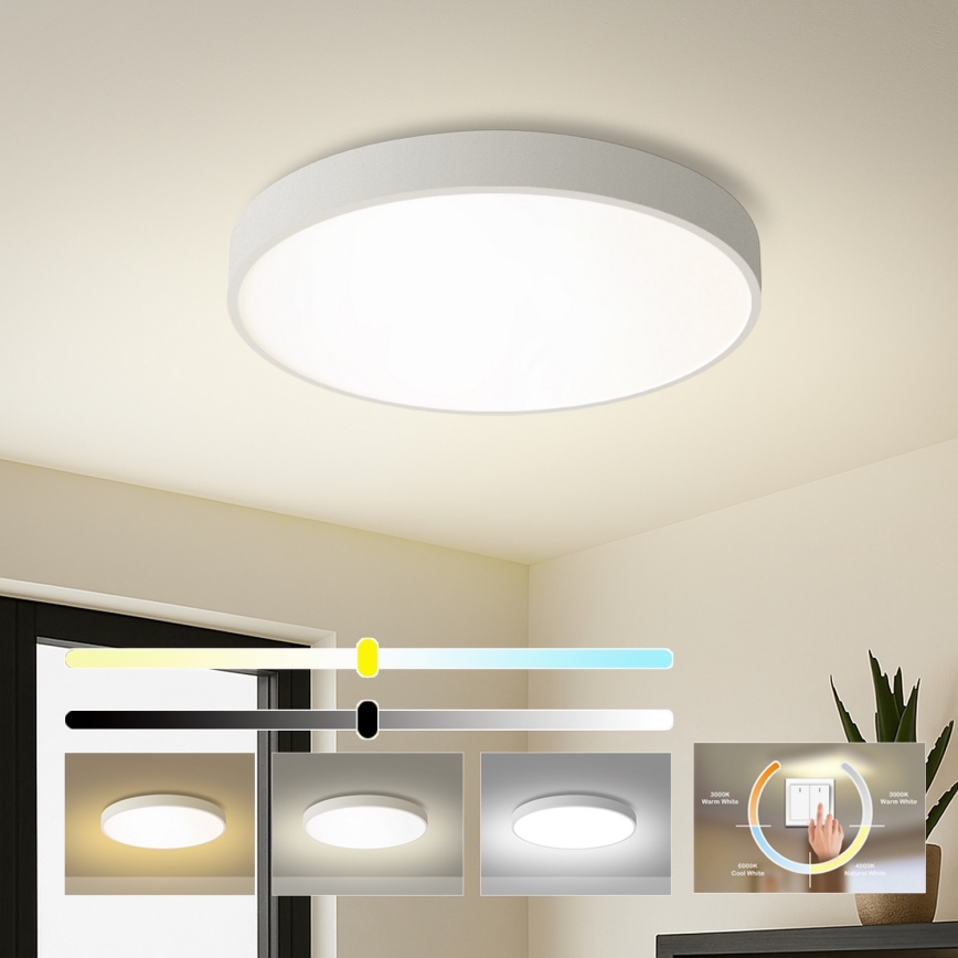 Brilagi - LED φωτιστικό οροφής POOL LED/60W/230V 3000/4500/6000K Ø 60 cm λευκό