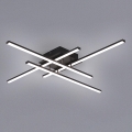 Brilagi - LED Φωτιστικό οροφής STRIPES LED/37W/230V 68x68 cm μαύρο