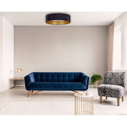 Brilagi - LED Φωτιστικό οροφής VELVET LED/24W/230V 3000/4000/6400K μπλε/χρυσό