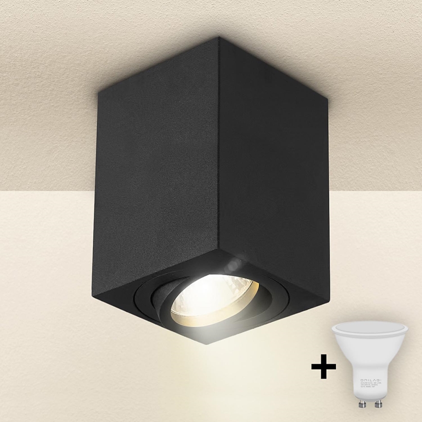Brilagi - LED Φωτιστικό σποτ MIA 1xGU10/30W/230V 100x80 mm μαύρο