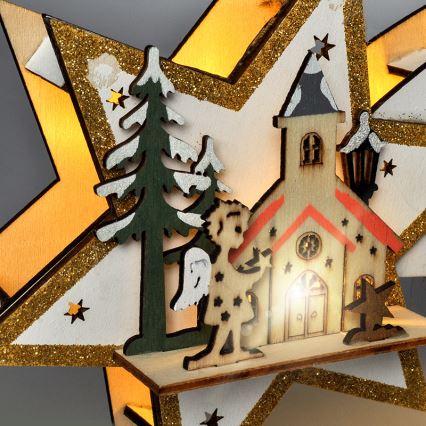 Brilagi - LED Χριστουγεννιάτικη διακόσμηση LED/2xAA κομήτης