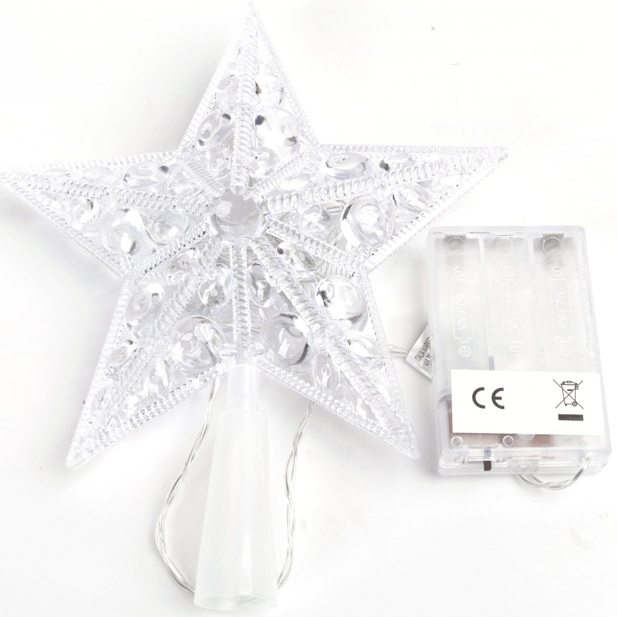 BRILAGI - LED Χριστουγεννιάτικη διακόσμηση LED/3xAA 17 cm αστέρι ζεστό λευκό