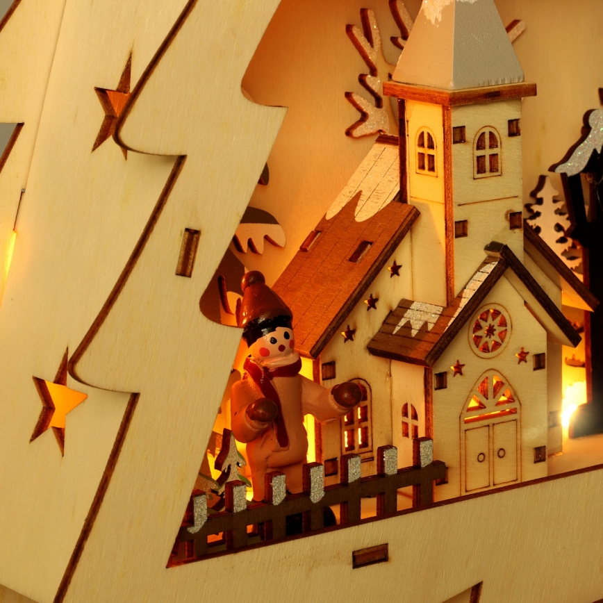 Brilagi - LED Χριστουγεννιάτικη διακόσμηση LED/3xAA δέντρο