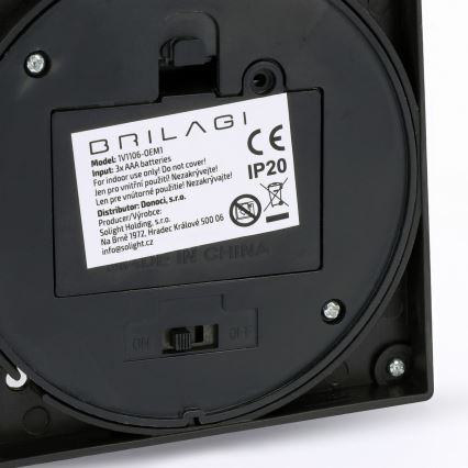 Brilagi - LED Χριστουγεννιάτικη διακόσμηση LED/3xAAA φανάρι