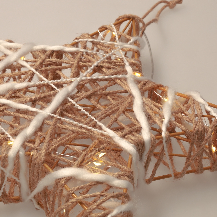 Brilagi - LED Χριστουγεννιάτικο διακοσμητικό LED/2xAA 30x28 cm αστέρι