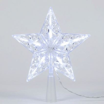 BRILAGI - LED Χριστουγεννιάτικη διακόσμηση LED/3xAA 17 cm αστέρι ψυχρό λευκό