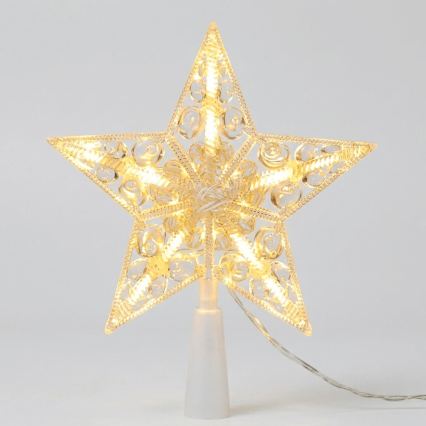 BRILAGI - LED Χριστουγεννιάτικο διακοσμητικό LED/3xAA 21 cm αστέρι θερμό λευκό