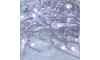 Brilagi - LED Χριστουγεννιάτικα λαμπάκια εξωτερικού χώρου 50xLED/8 functions/3xAA 8m IP44 ψυχρό λευκό