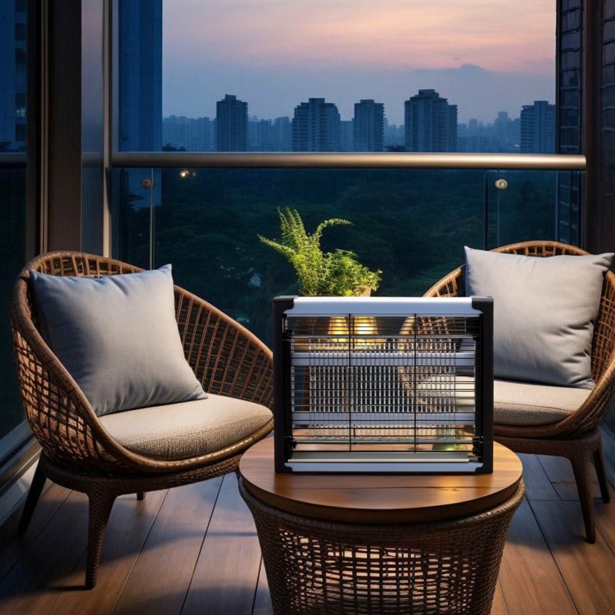 Brilagi - Ηλεκτρική LED παγίδα εντόμων UV 2xLED/3W/230V 30 m2