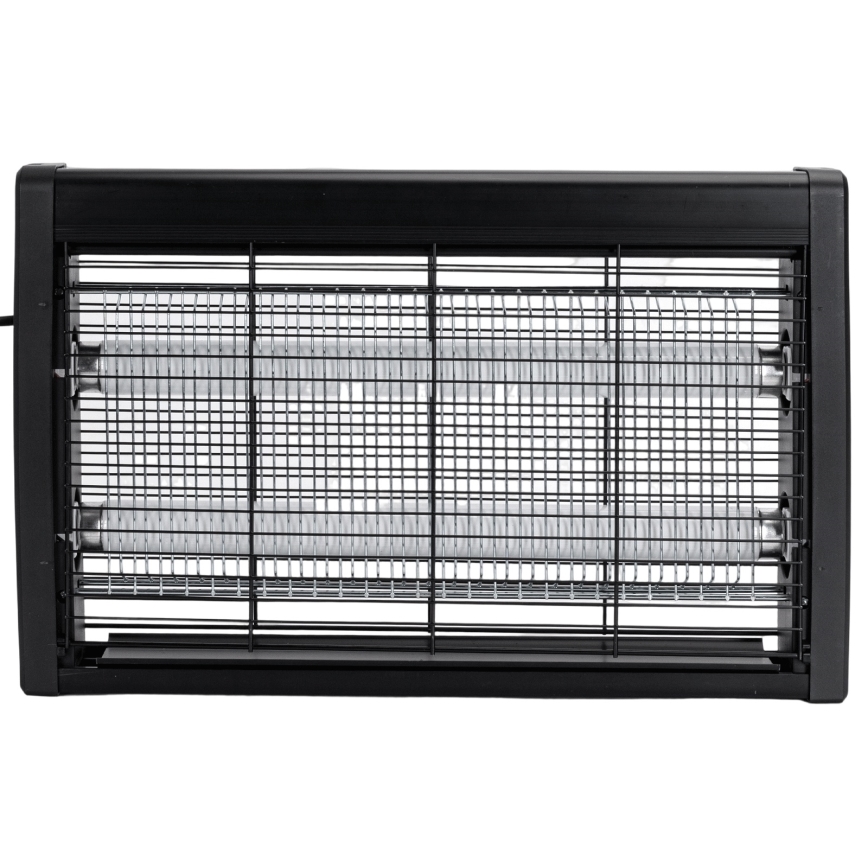 Brilagi - Ηλεκτρική παγίδα εντόμων 2xUV/10W/230V 60 m2 μαύρη