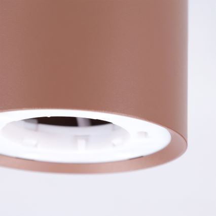 BRILAGI - Σημειακό φωτιστικό SMOOTH 1xGX53/15W/230V 60x82 mm καφέ