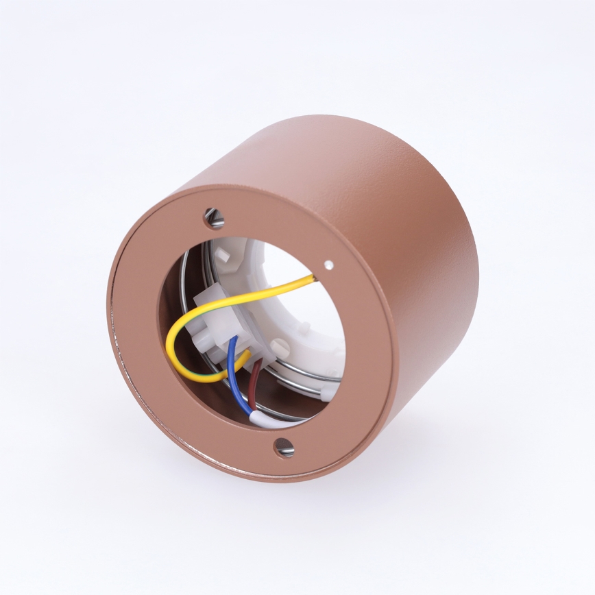 BRILAGI - Σημειακό φωτιστικό SMOOTH 1xGX53/15W/230V 60x82 mm καφέ
