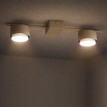 Brilagi - Σποτ φωτιστικό 2xGX53/12W/230V σε μπεζ απόχρωση