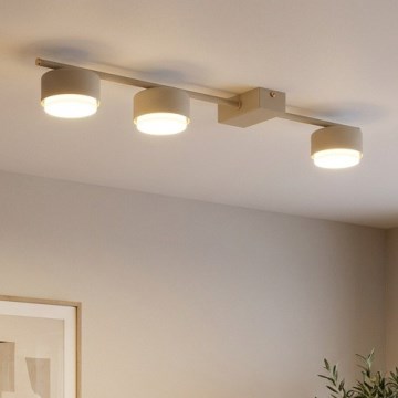 Brilagi - Σποτ φωτιστικό 3xGX53/12W/230V μπεζ