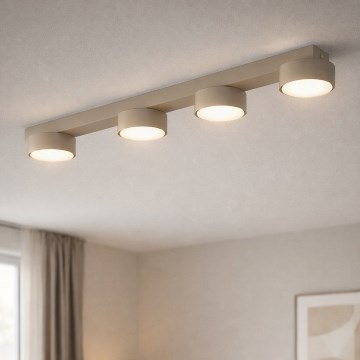 Brilagi - Σποτ φωτιστικό 4xGX53/12W/230V μπεζ