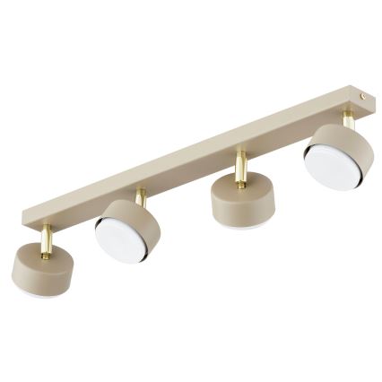 Brilagi - Σποτ φωτιστικό 4xGX53/12W/230V μπεζ