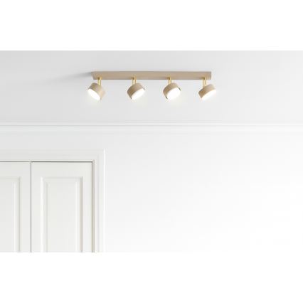 Brilagi - Σποτ φωτιστικό 4xGX53/12W/230V μπεζ