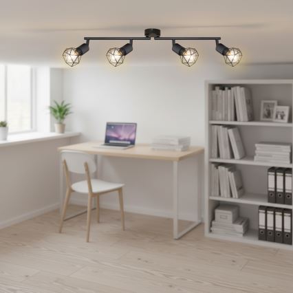 Brilagi - Σποτ φωτιστικό CAGE 4xE14/40W/230V