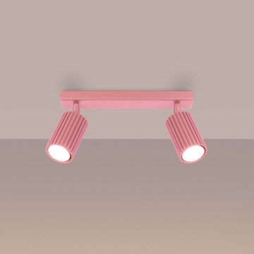 Brilagi - Σποτ φωτιστικό CRESTO 2xGU10/10W/230V ροζ