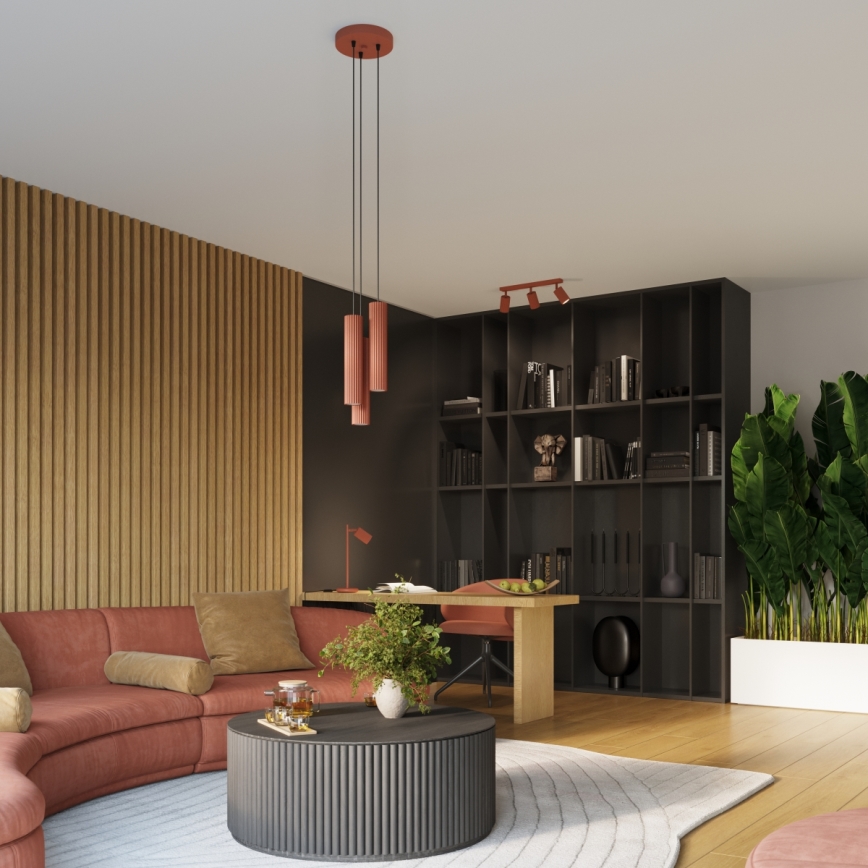 Brilagi - Σποτ φωτιστικό CRESTO 3xGU10/10W/230V κόκκινο