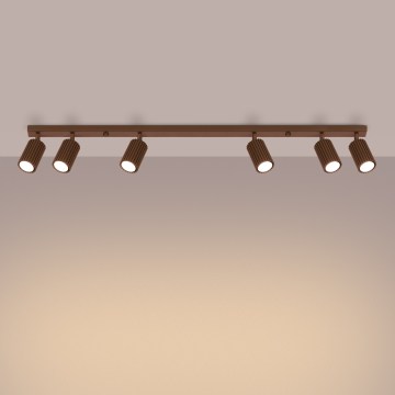 Brilagi - Σποτ φωτιστικό CRESTO 6xGU10/10W/230V καφέ