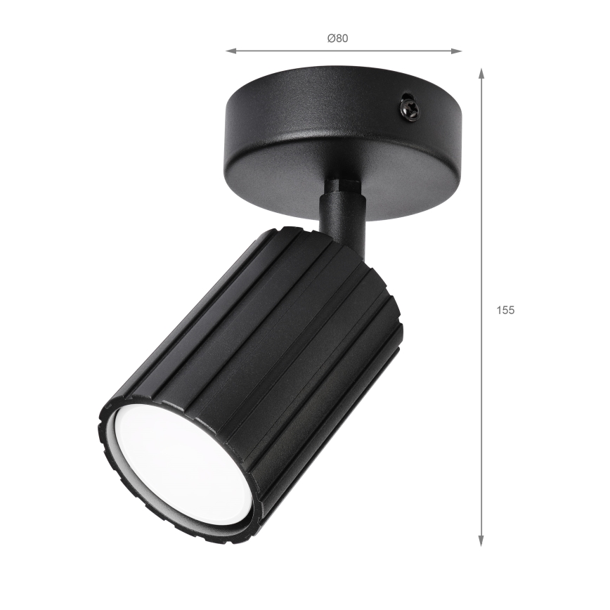 Brilagi - Σποτ φωτιστικό CRISPINA 1xGU10/10W/230V μαύρο