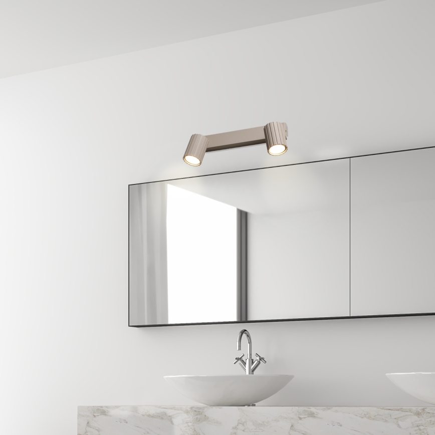 Brilagi - Σποτ φωτιστικό CRISPINA 2xGU10/10W/230V μπεζ