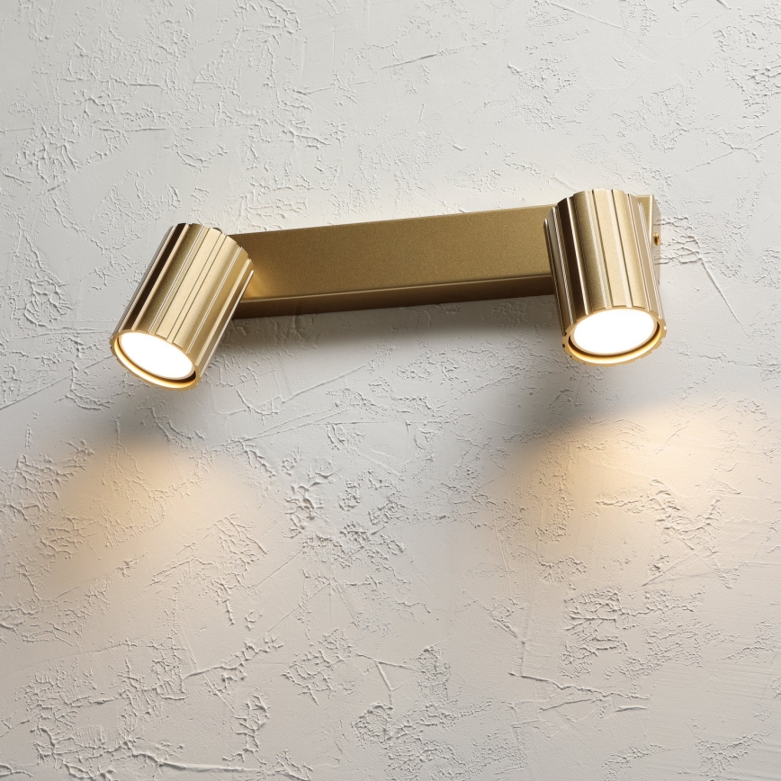 Brilagi - Σποτ φωτιστικό CRISPINA 2xGU10/10W/230V χρυσό