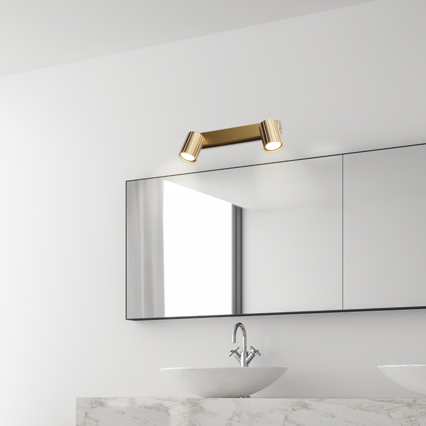 Brilagi - Σποτ φωτιστικό CRISPINA 2xGU10/10W/230V χρυσό